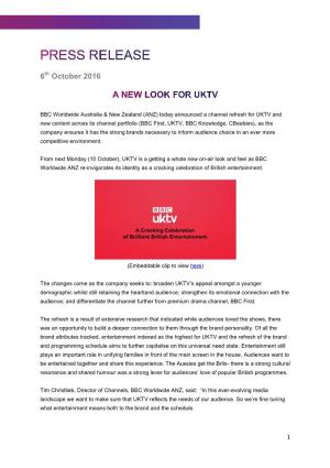 UKTV Gets a New Look