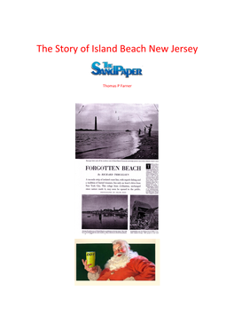 The Story of Island Beach New Jersey