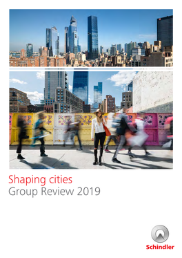 Schindler Annual Report 2019 Group Review
