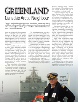 Canada's Arctic Neighbour