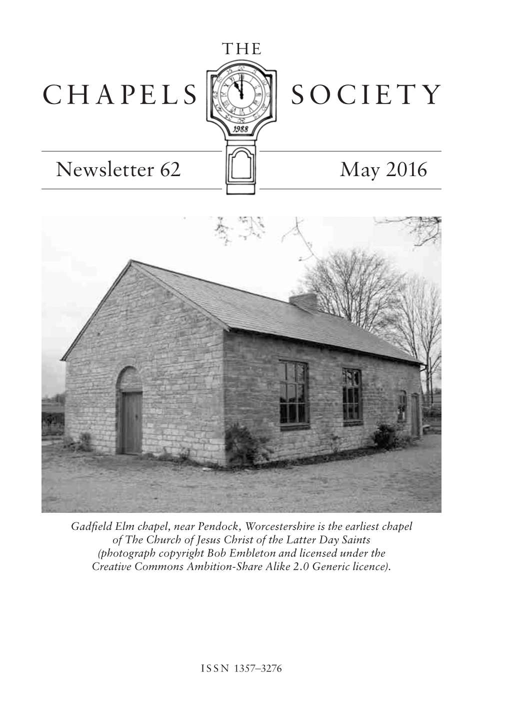 Newsletter 62 May 2016