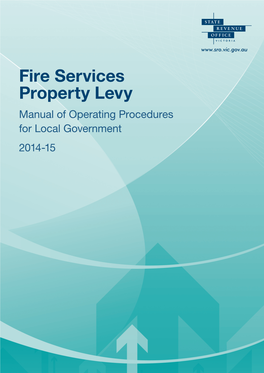 Fire Services Property Levy Manual of Operating Procedures for Local Government 2014-15 Contents