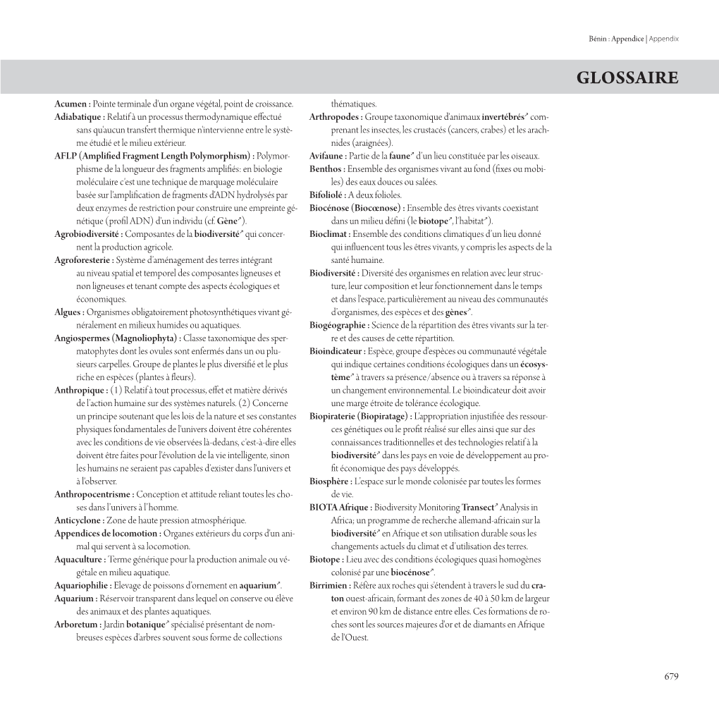 Glossaire Acumen : Pointe Terminale D'un Organe Végétal, Point De Croissance