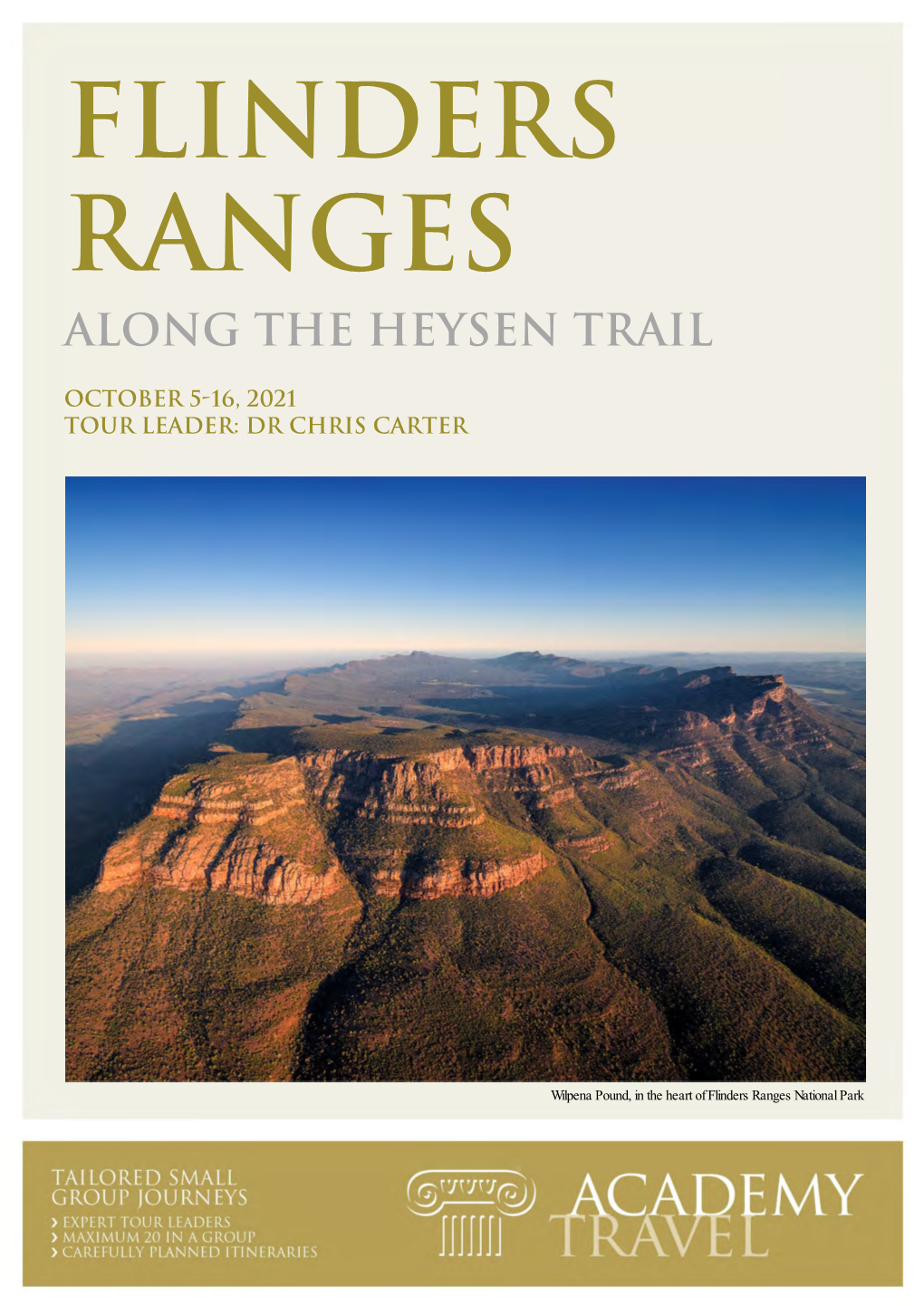 Flinders Ranges ALONG the HEYSEN TRAIL