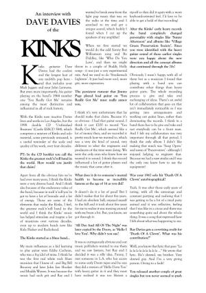 The Kinks (Dave Davies)