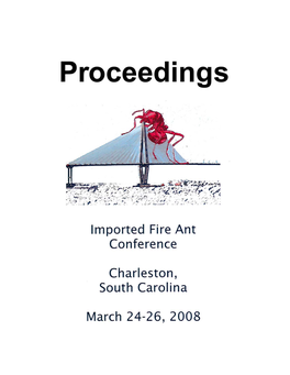 2008 Imported Fire Ant Conference Proceedings