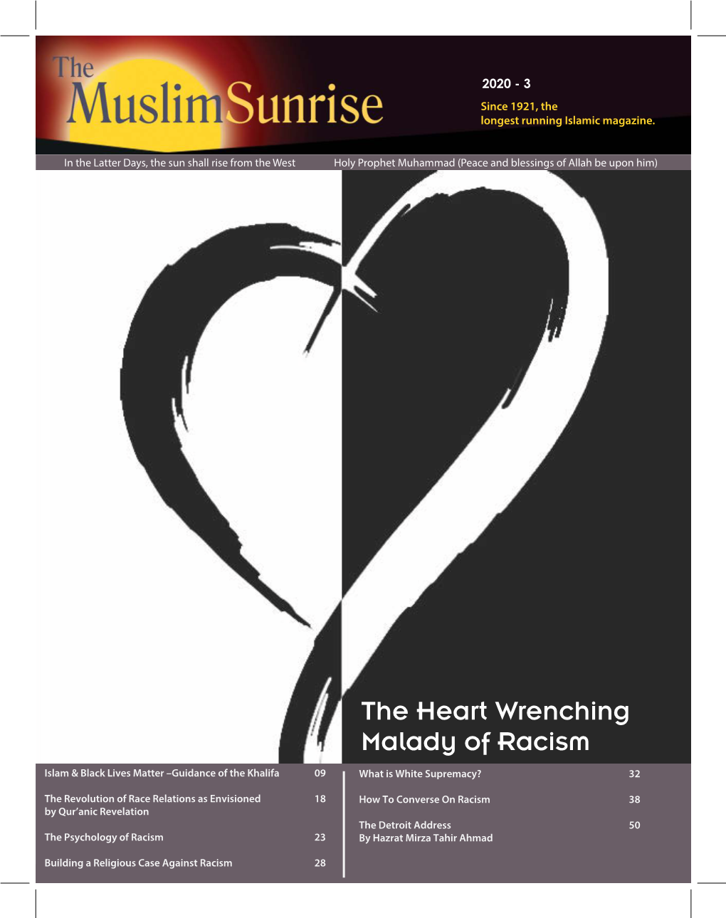Malady of Racism the Heart Wrenching