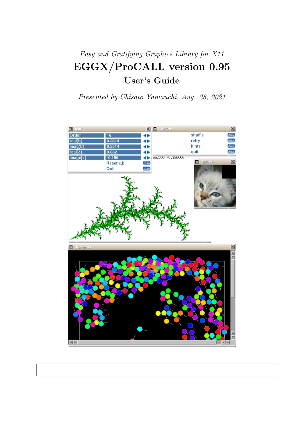 EGGX/Procall Version 0.95 User’S Guide