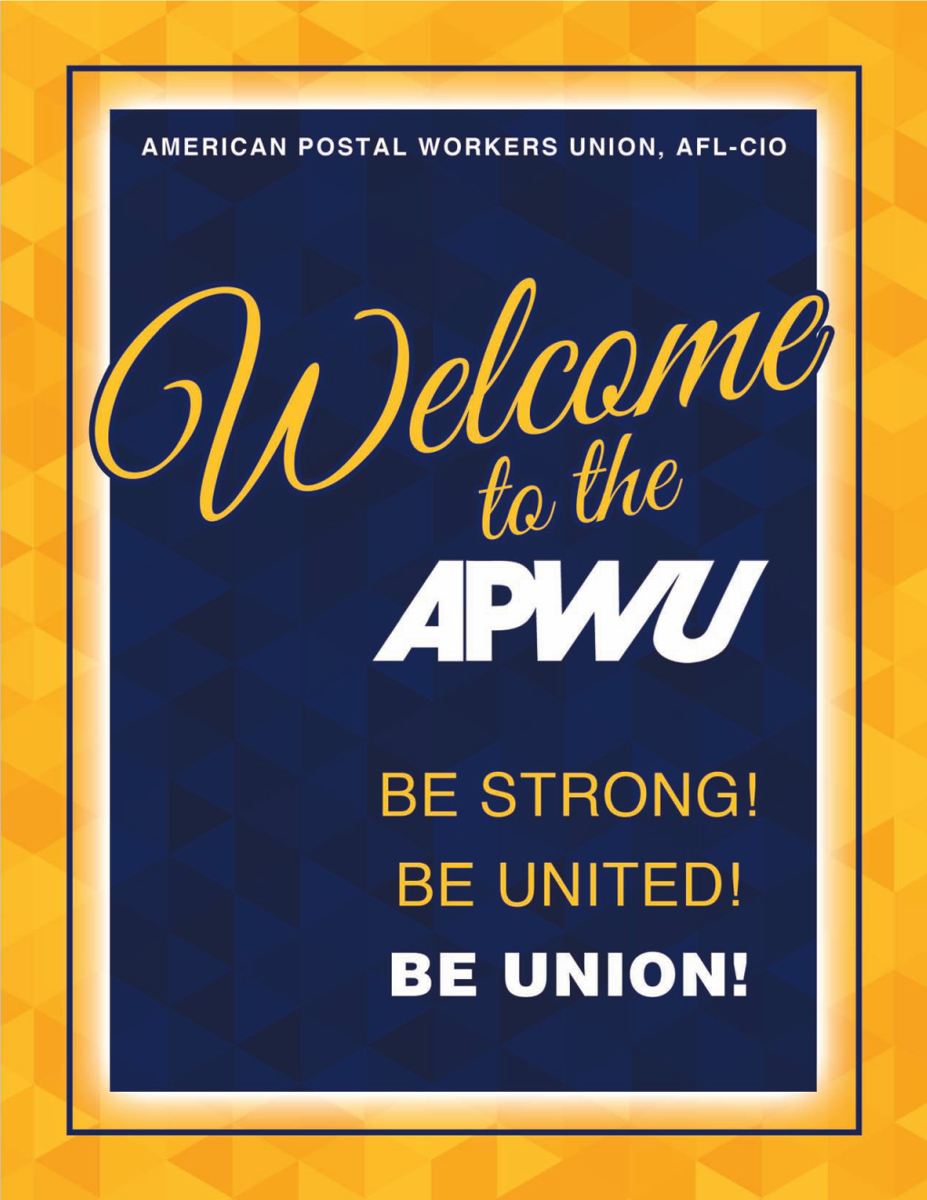 To the American Postal Workers Union