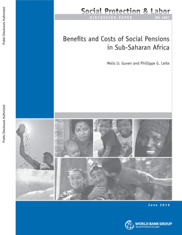 Benefits and Costs of Social Pensions in Sub-Saharan Africa