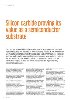 The Commercial Availability of Larger-Diameter Sic Substrates and Improved Crystalline Quality Has Fostered an Ever-Increasing I