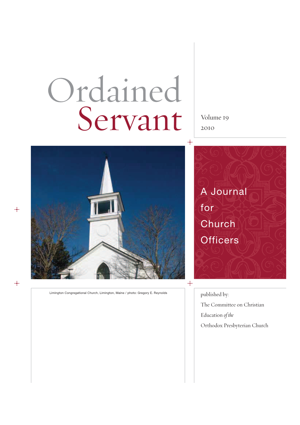 A Journal for Church Officers