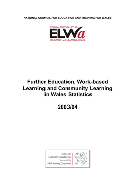 National Council for Education and Training for Wales