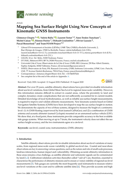 Mapping Sea Surface Height Using New Concepts of Kinematic GNSS Instruments