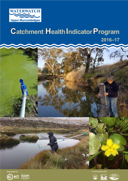 Catchment Health Indicator Program Report