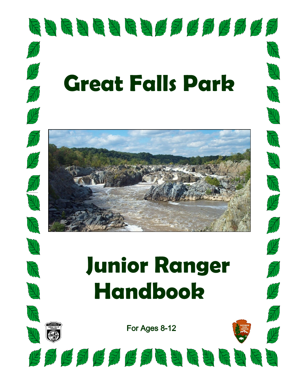 Great Falls Park Junior Ranger Handbook