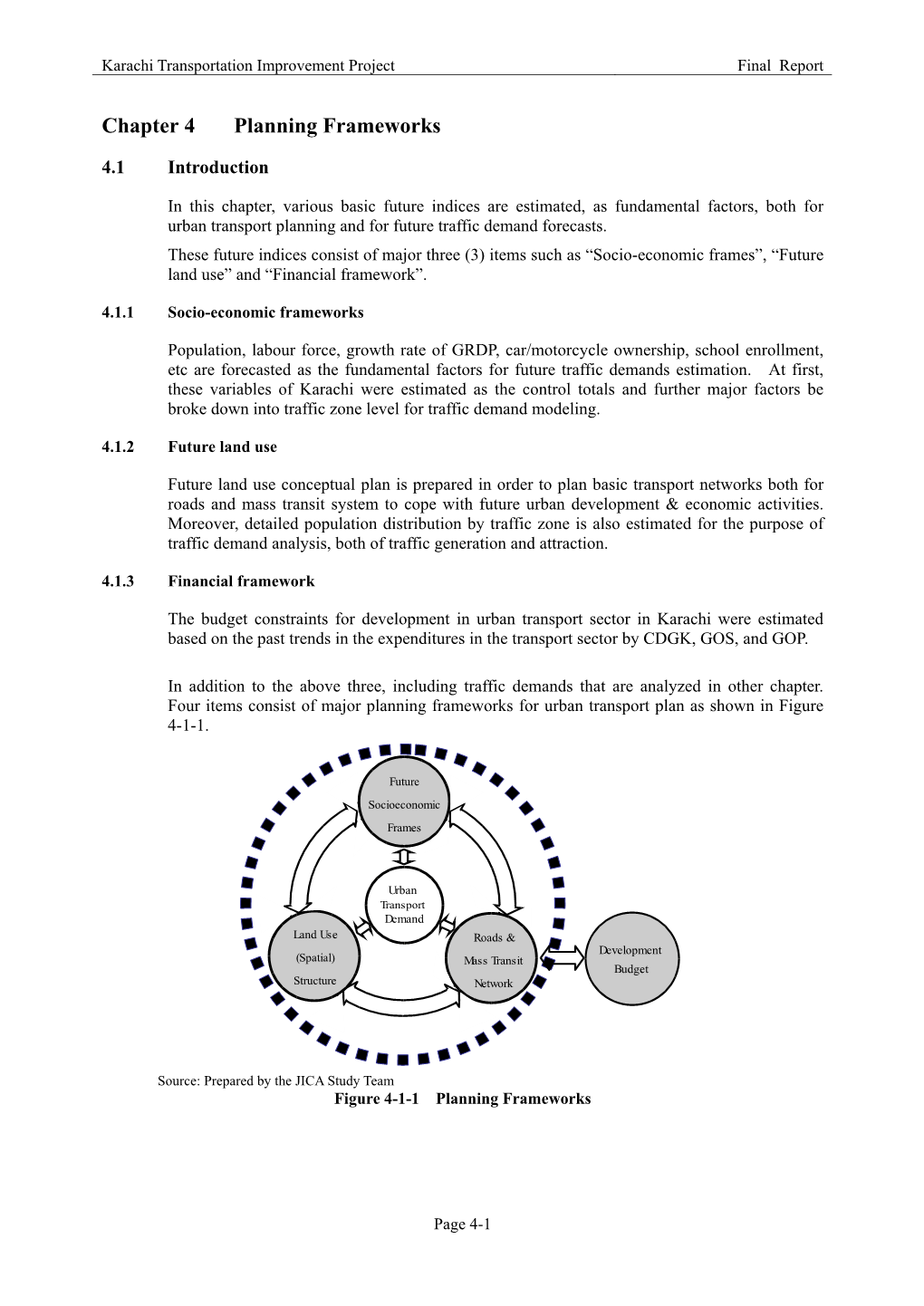 Chapter 4 Planning Frameworks