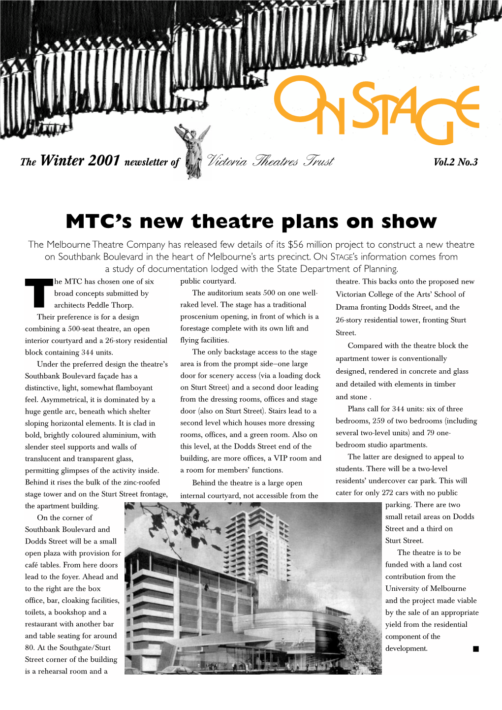 MTC's New Theatre Plans on Show