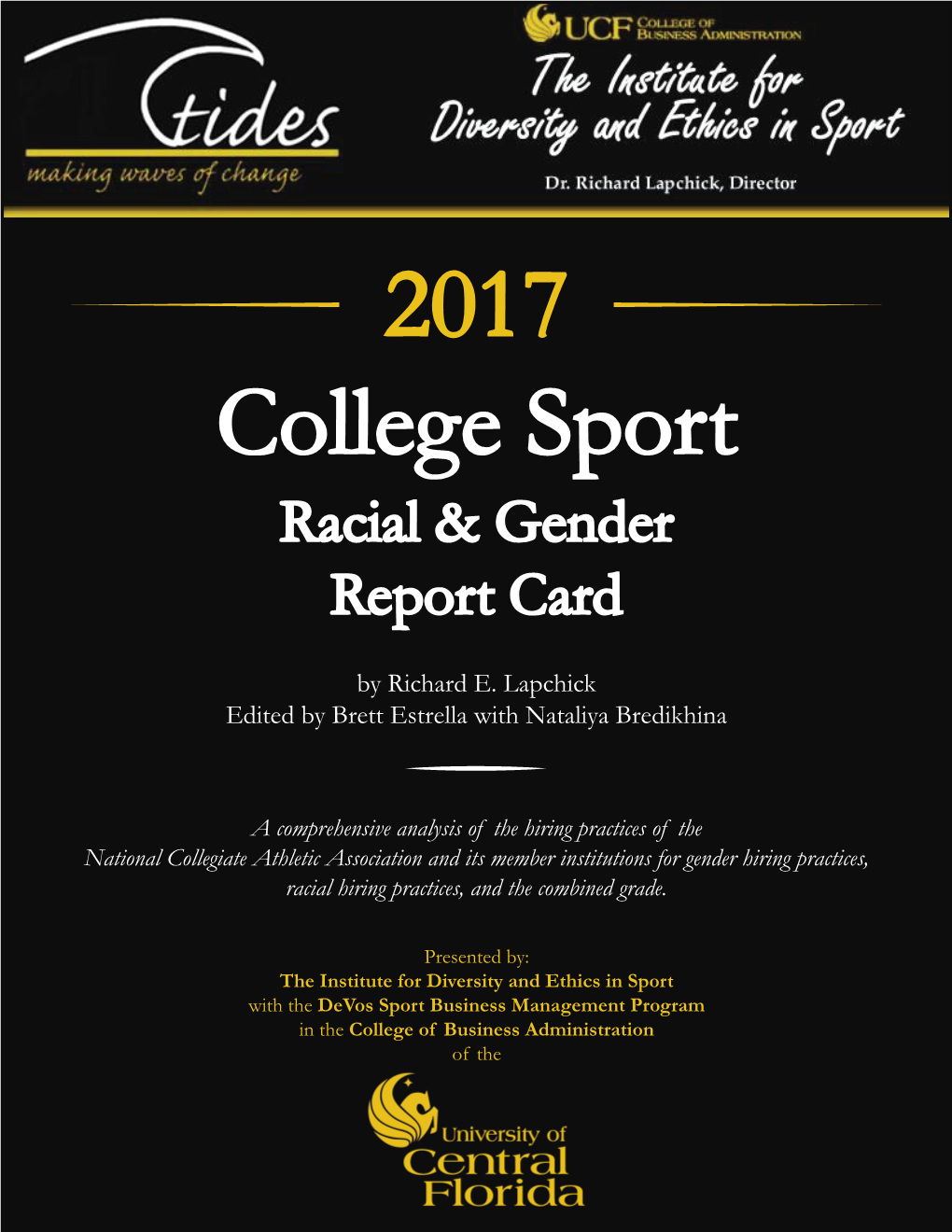 2017 College Sport Racial and Gender Report Card