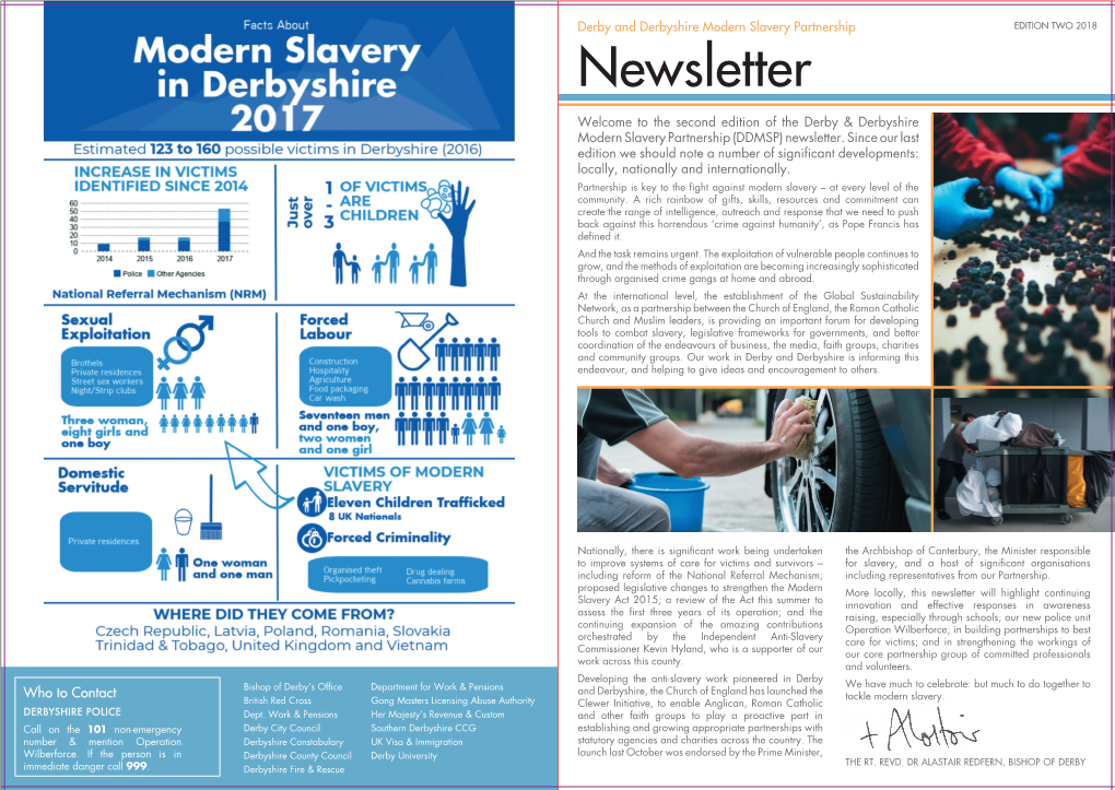 Modern Slavery Newsletter Edition 2 2018