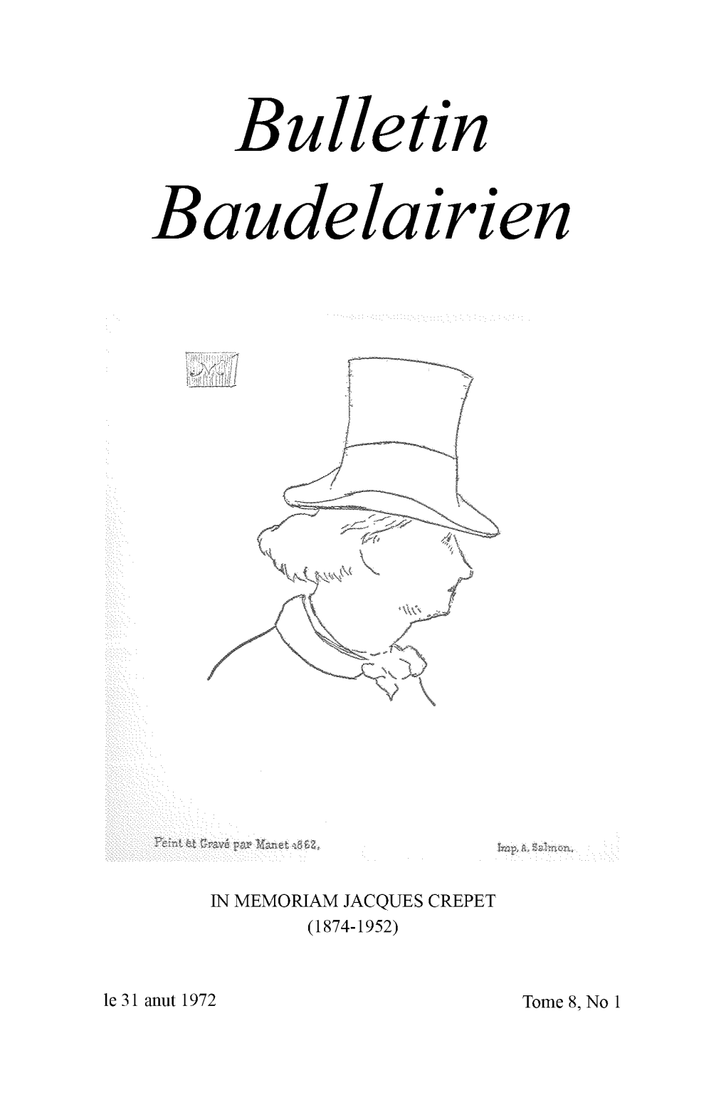 Bulletin Baudelairien