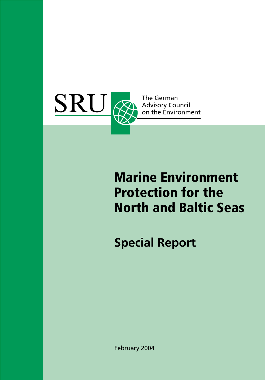 Marine Environment Protection for the North and Baltic Seas