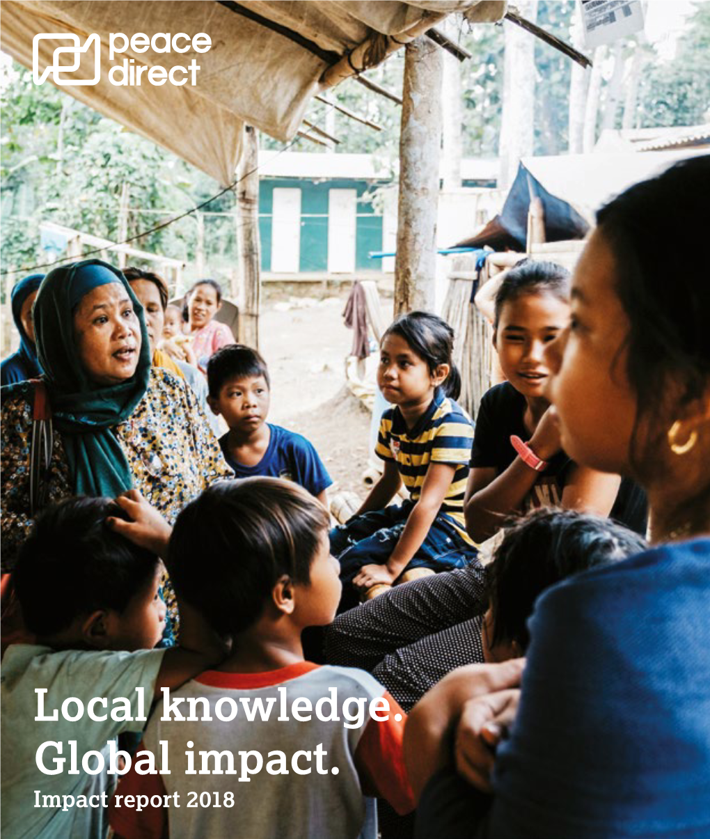 Local Knowledge. Global Impact. Impact Report 2018
