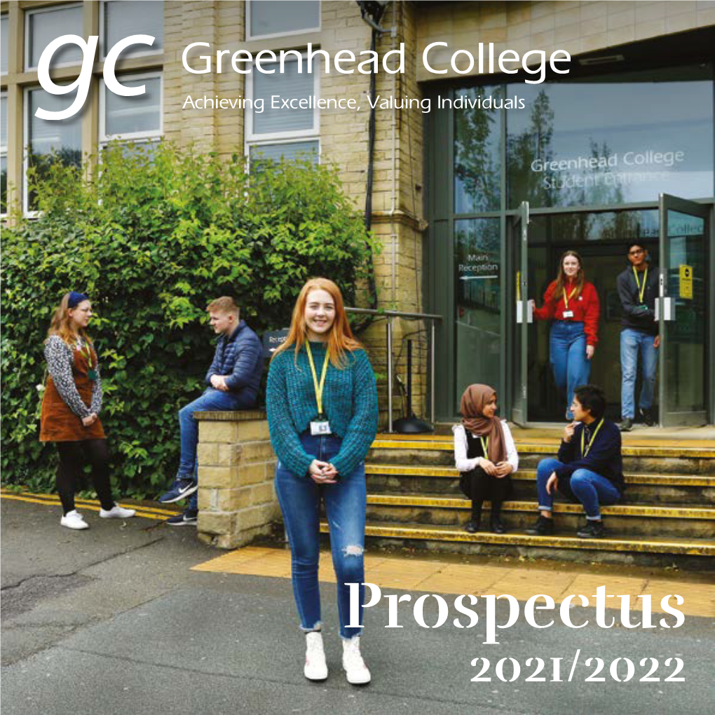 Greenhead College Prospectus