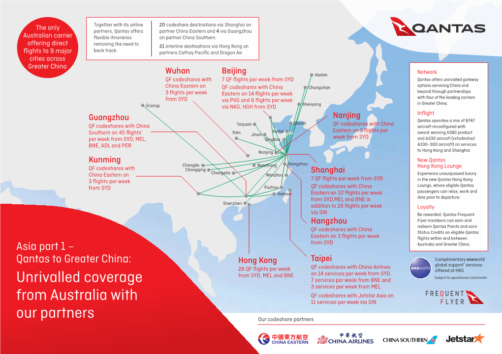Unrivalled Coverage from Australia with Our Partners