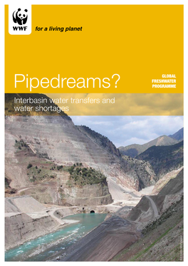 Pipedreams? PROGRAMME Interbasin Water Transfers and Water Shortages