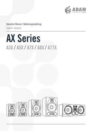 A77X AX Series