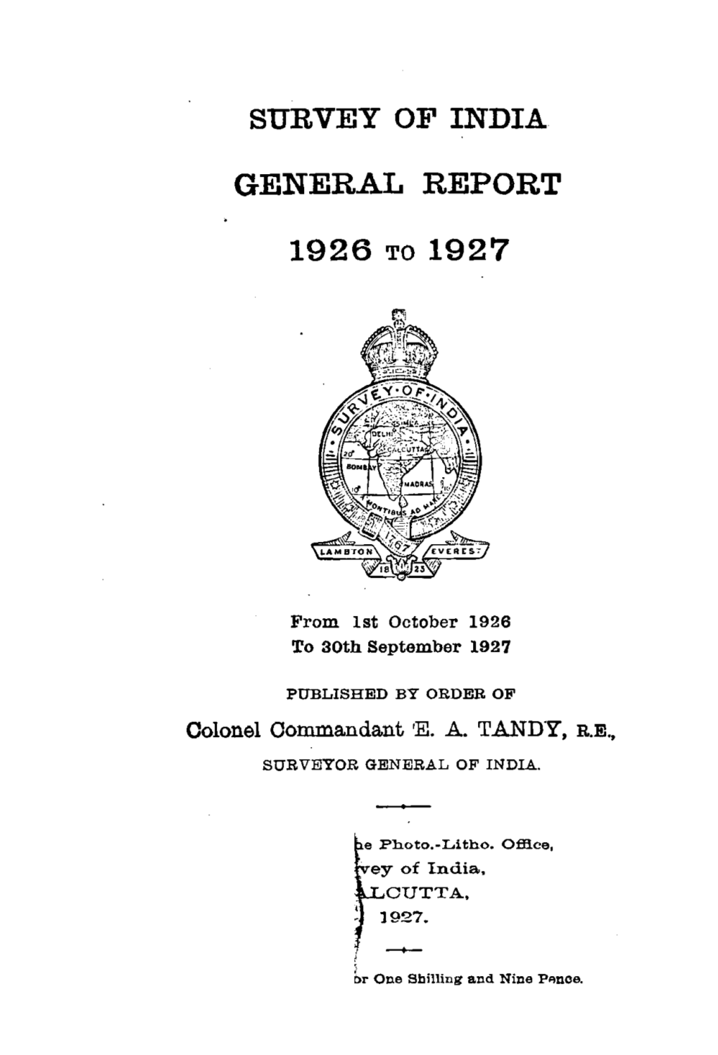 General Report