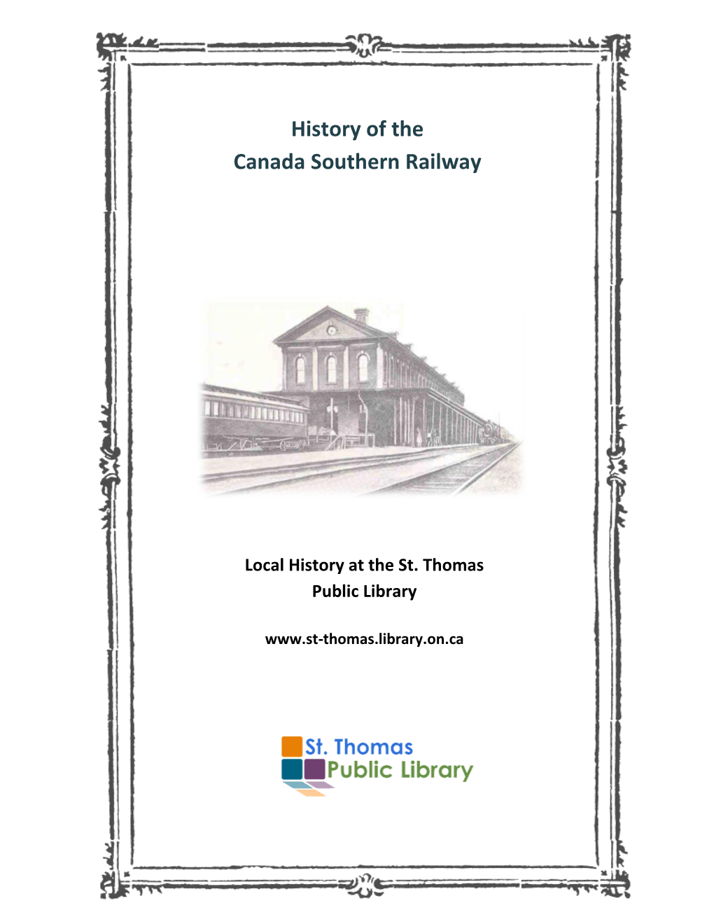 History of the Canada Southern Railway