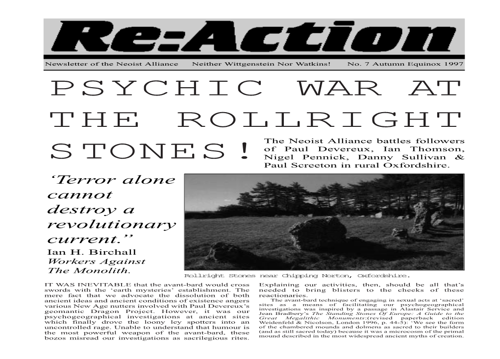 Psychic War at the Rollright Stones!