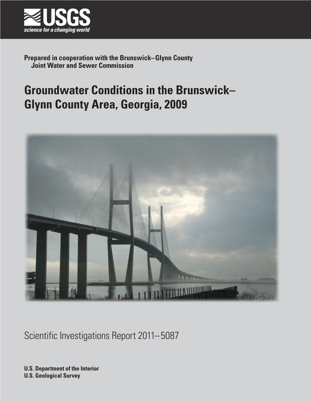 Groundwater Conditions in the Brunswick– Glynn County Area, Georgia, 2009