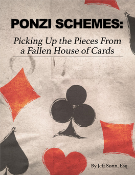 Ponzi Schemes: Picking up the Pieces from a Fallen House of Cards