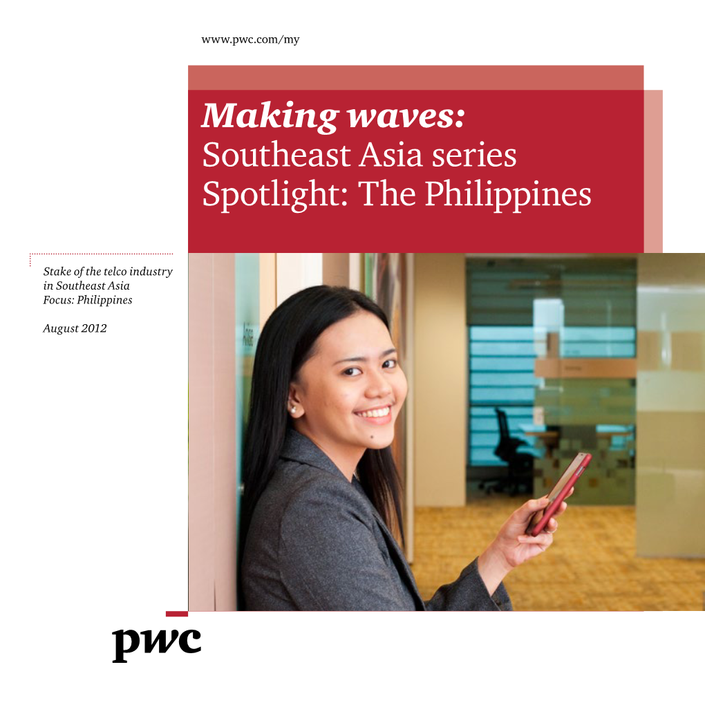 Making Waves: Southeast Asia Series Spotlight: the Philippines