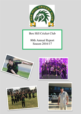 Box Hill Cricket Club