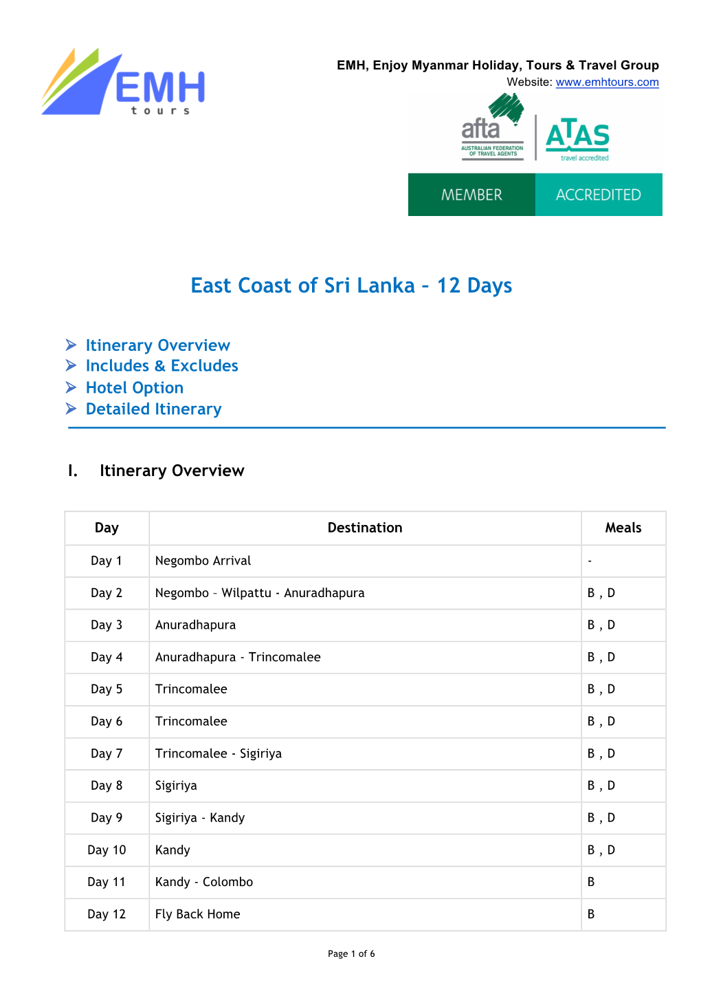East Coast of Sri Lanka – 12 Days