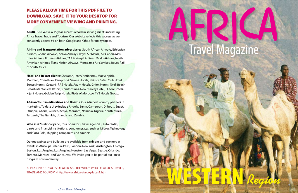 Western Africa Edition