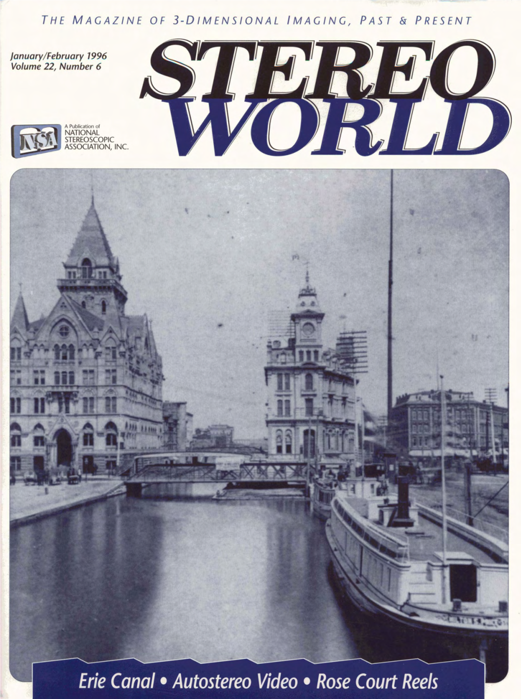 Erie Canal in Early Stereoviews