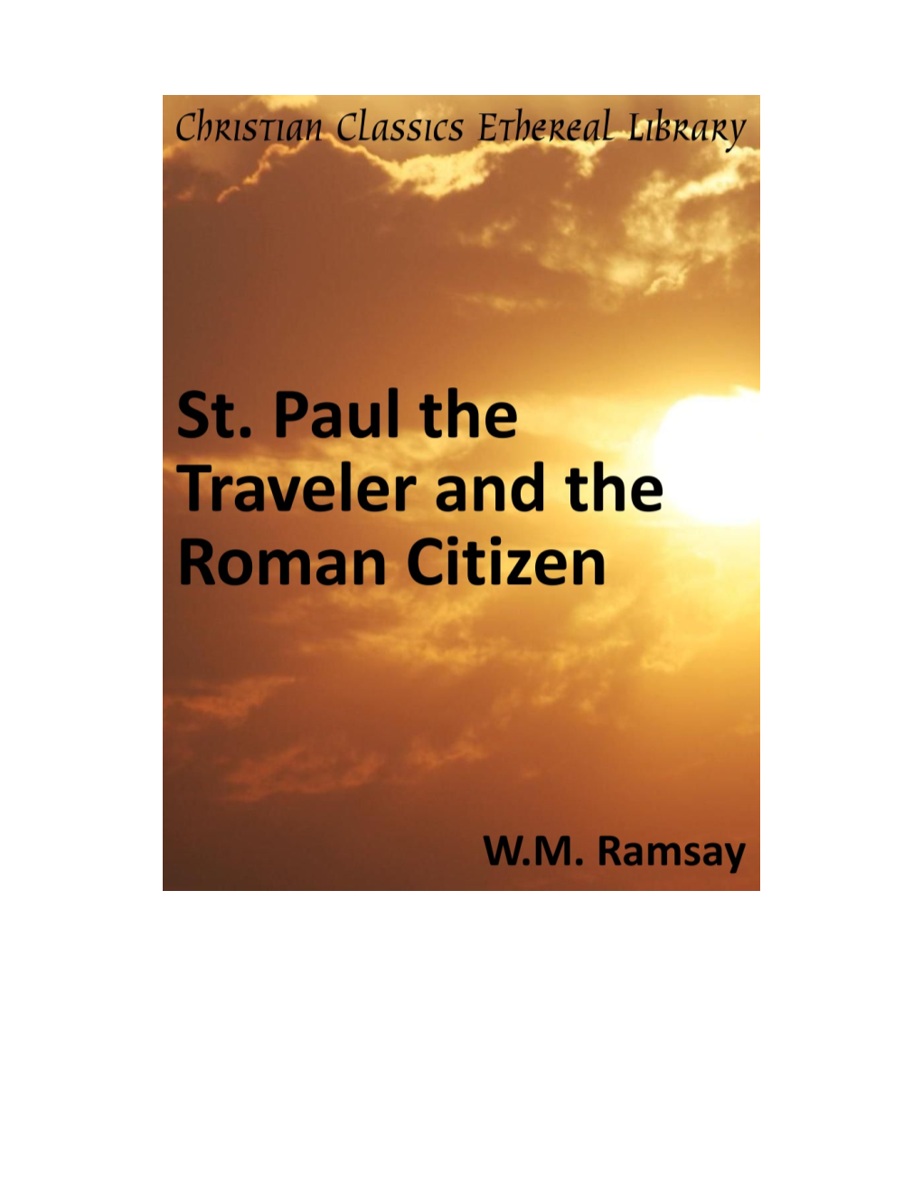 St. Paul the Traveler and the Roman Citizen