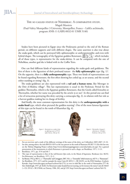 JIIA.Eu Journal of Intercultural and Interdisciplinary Archaeology