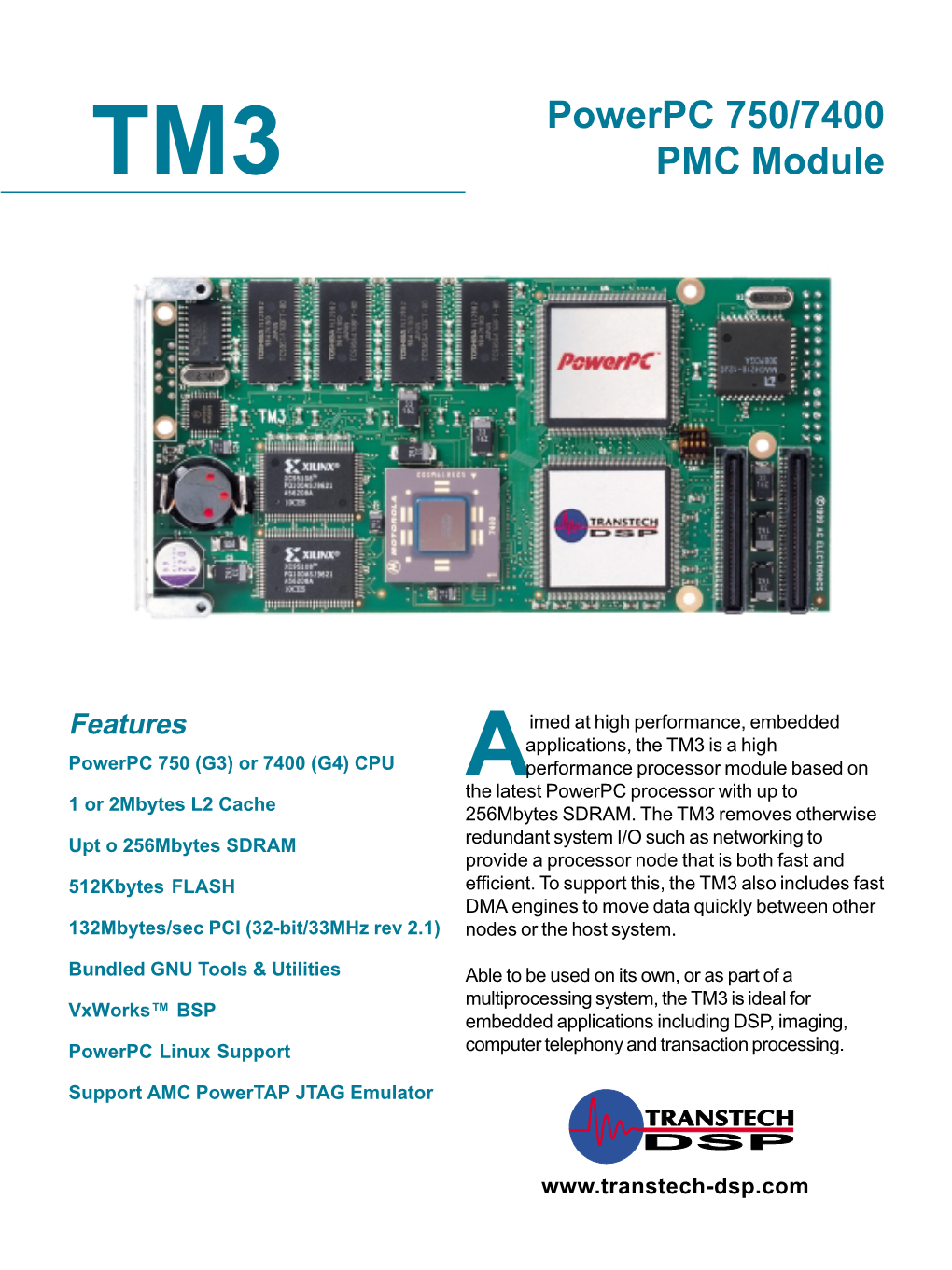 Powerpc 750/7400 PMC Module