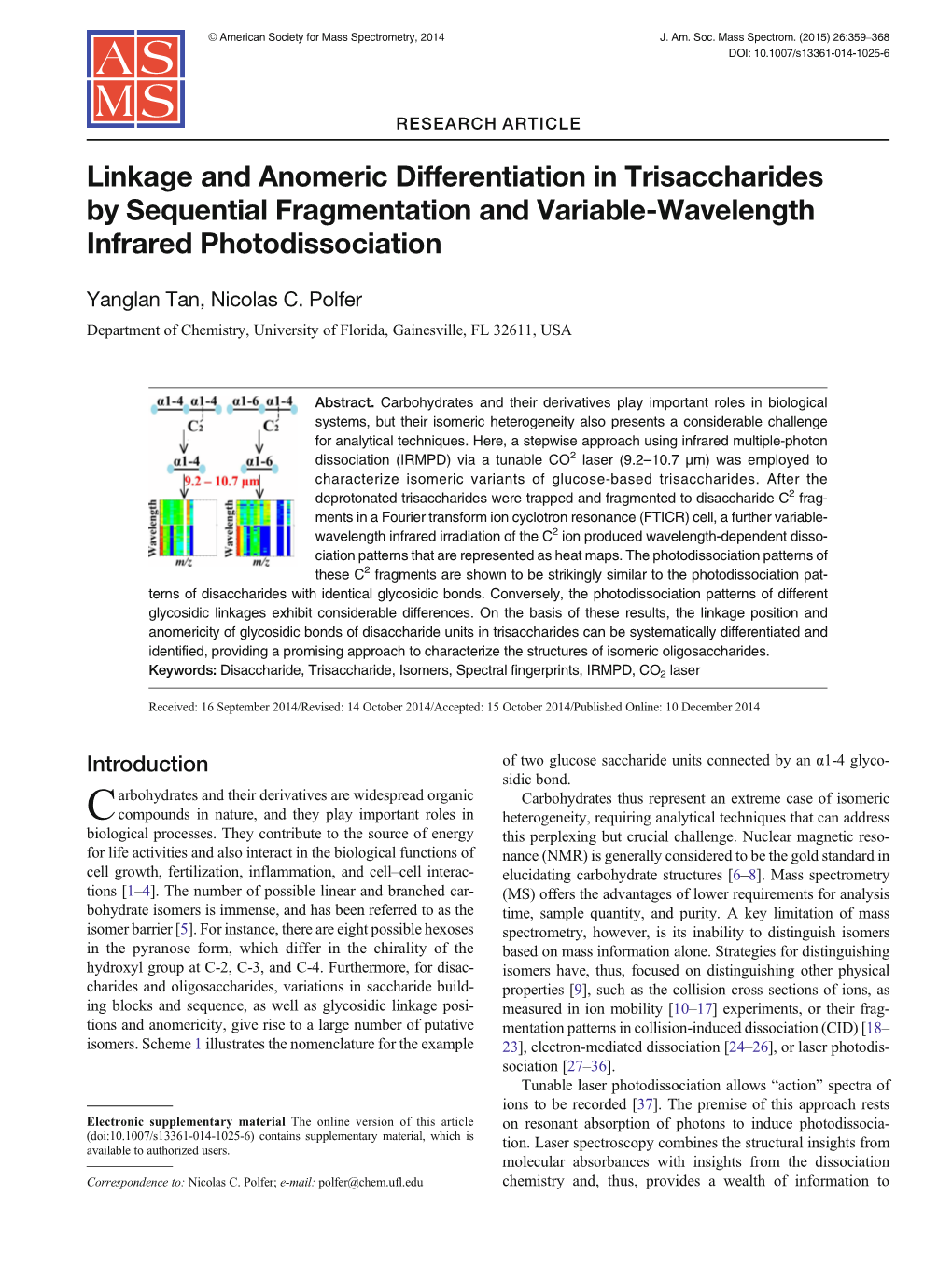 Linkage and Anomeric Differentiation in Trisaccharides by Sequential Fragmentation and Variable-Wavelength Infrared Photodissociation