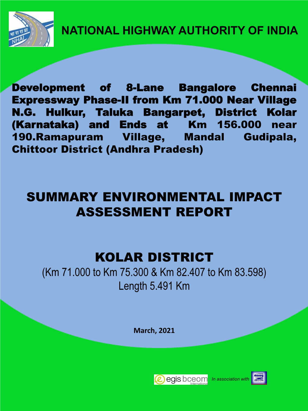 Summary Environmental Impact Assessment Report