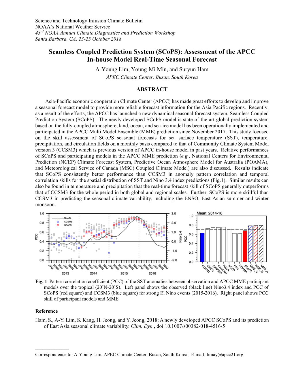 Seamless Coupled Prediction System