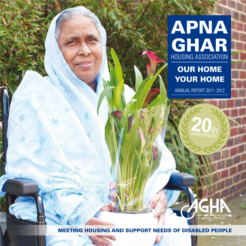 Our Home Your Home ANNUAL REPORT 2011- 2012