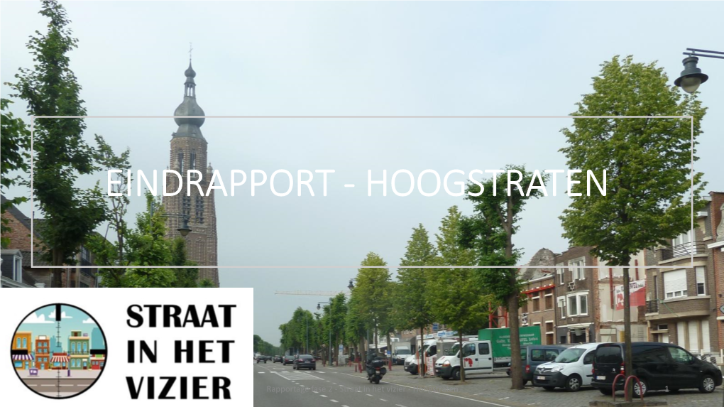 Eindrapport - Hoogstraten