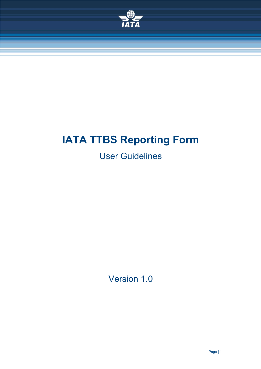 IATA Word Template